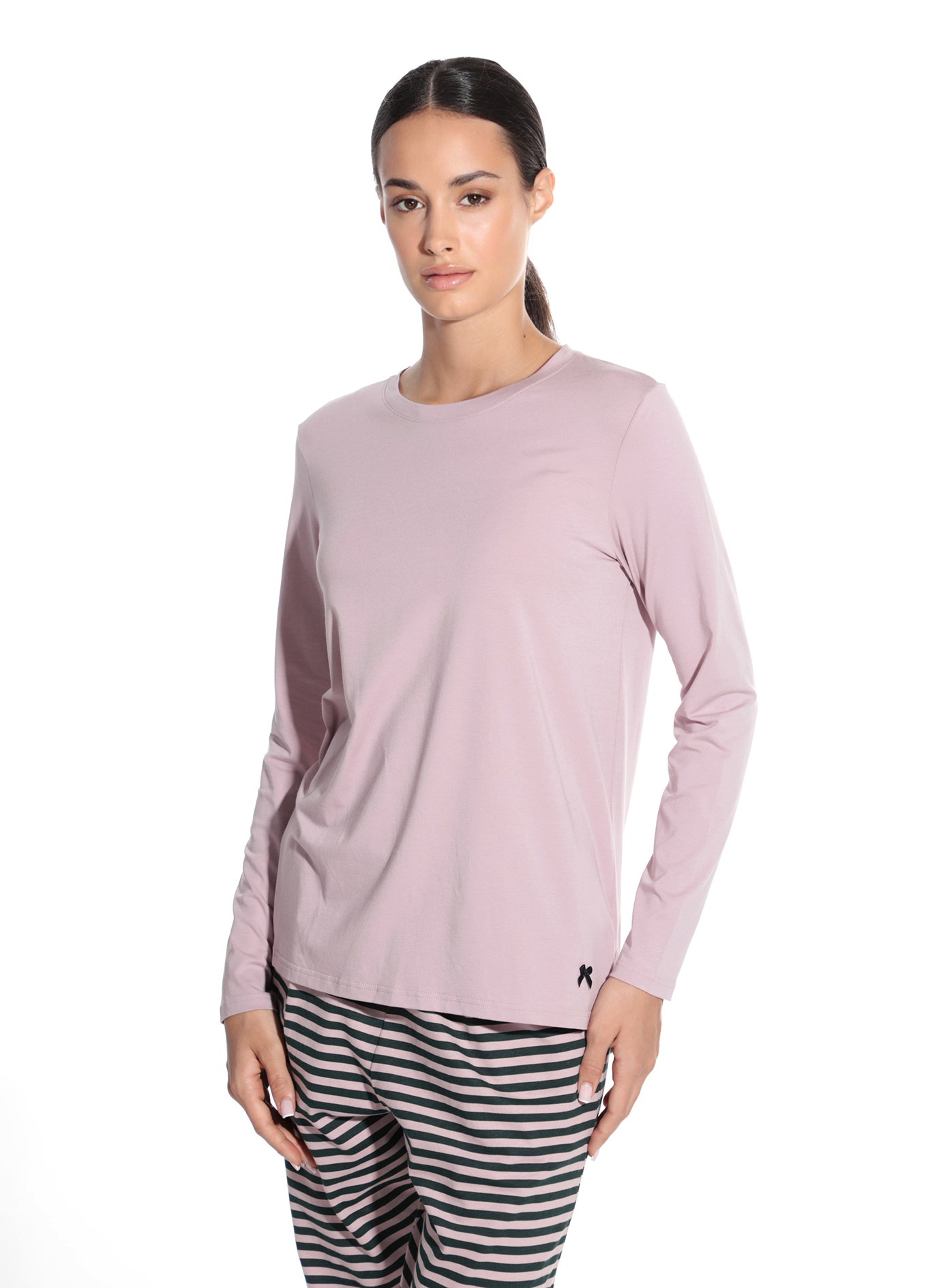 Langarmshirt Rosa