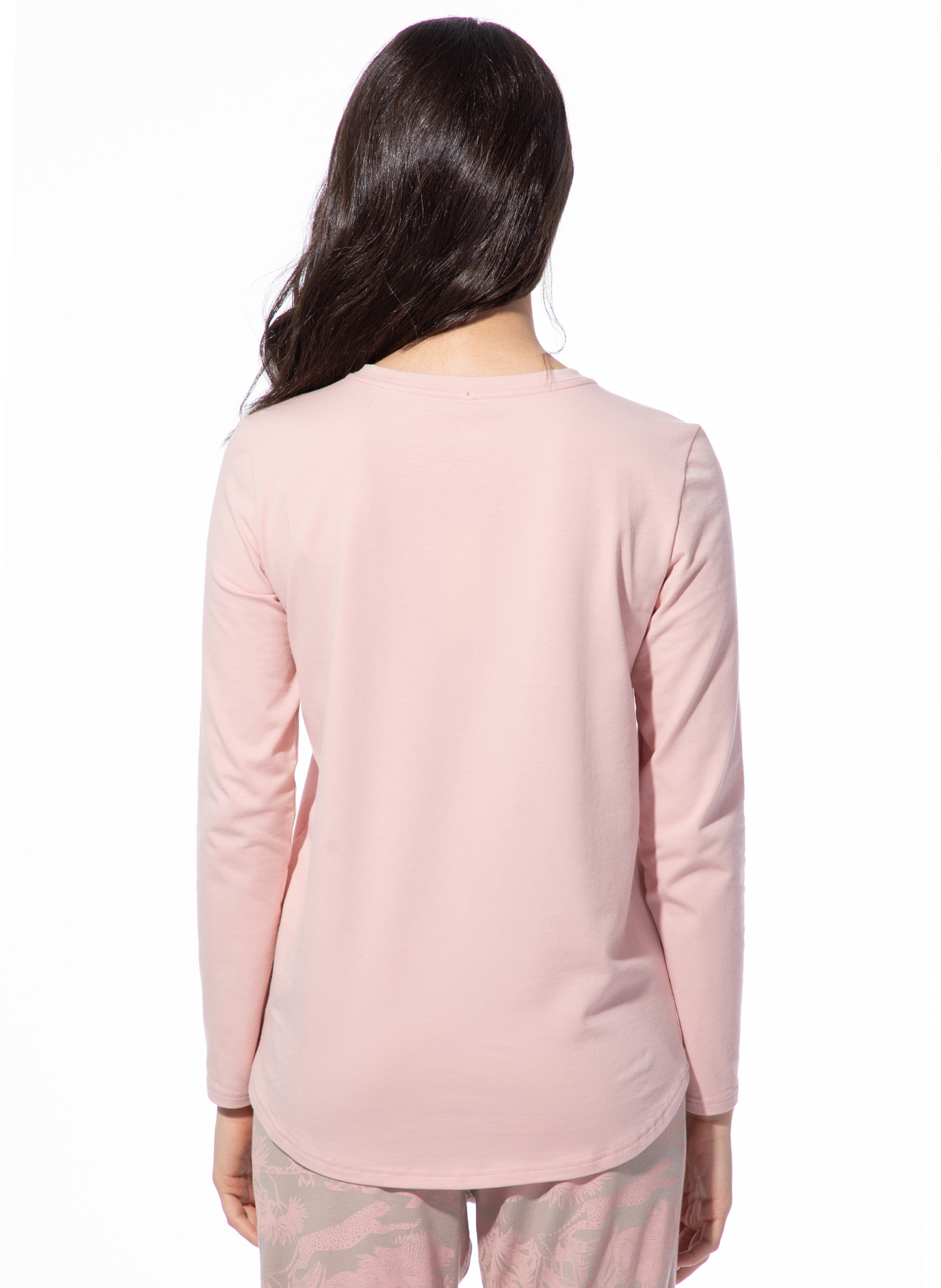 Langarmshirt Rosa